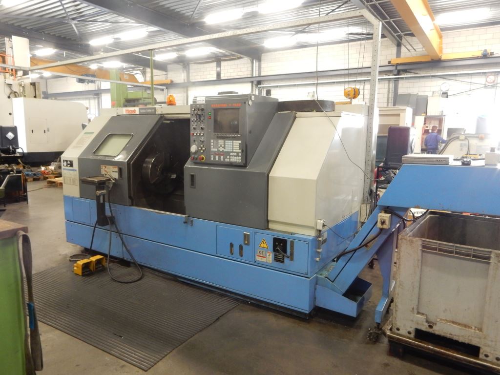 Mazak Quick Turn 40 Super Big Bore CNC Lathe