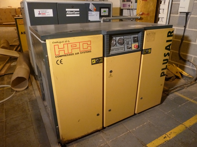 Hpc Plusair Type AS31 Packaged Screw Compressor