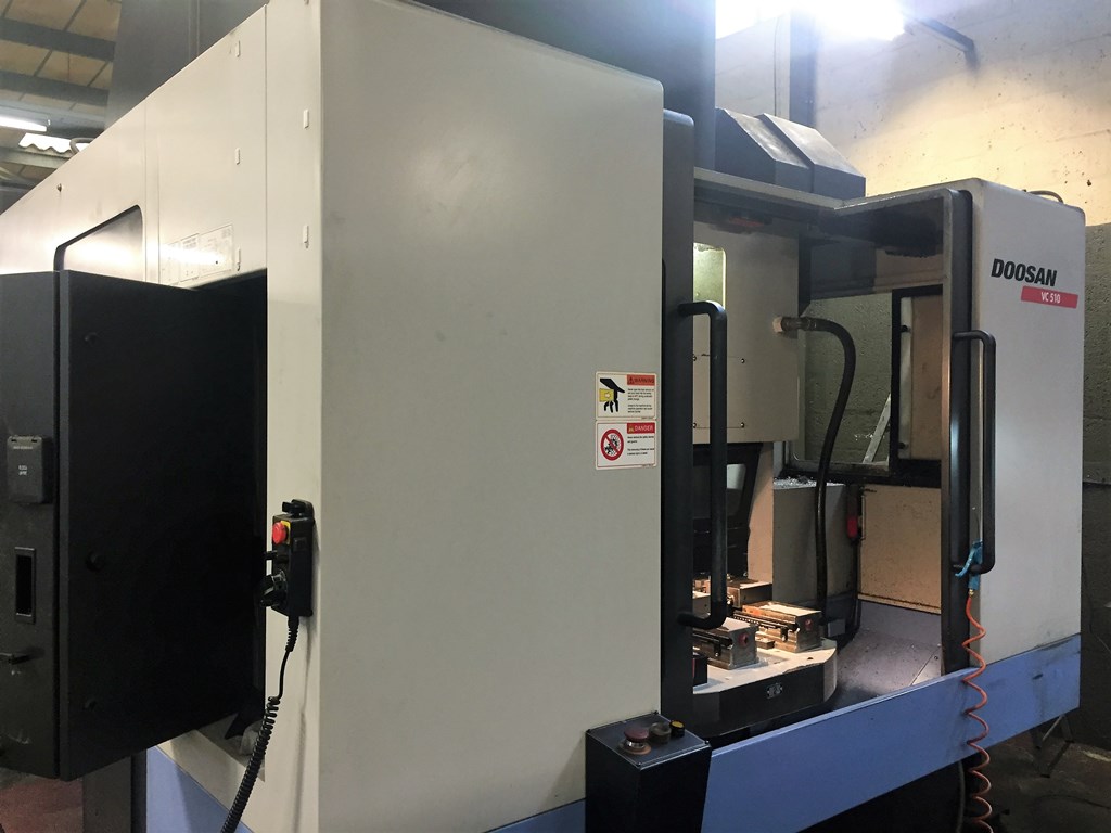 Doosan VC510 3 Axis Twin Pallet Vertical Machining Centre