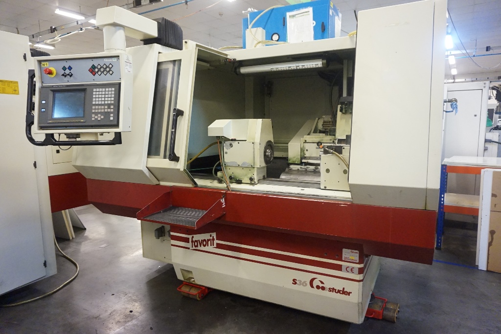 Studer Favorit S36 Cnc Cylindrical Grinder With Fanuc 16t Control