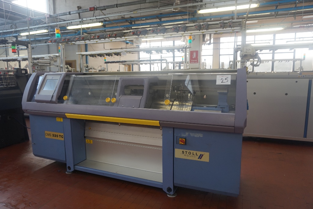 Stoll Model CMS 320 TC Flat Knitting Machine