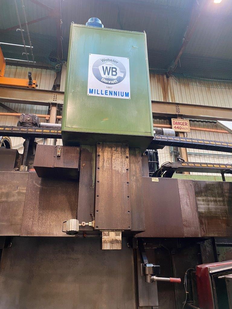 Webster & Bennett Millennium CNC Vertical Boring Mill