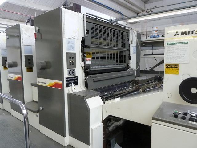 Mitsubishi Type 3FR-8 Eight Colour Sheet Fed Lithographic Perfector Machine