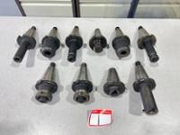 (10) x Various DIN50 Spindle Tool Holders