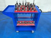 BT40 Spindle Tooling with Tool Trolley