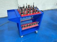BT40 Spindle Tooling with Tool Trolley